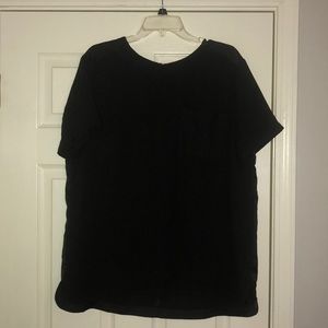 Ann Taylor black blouse